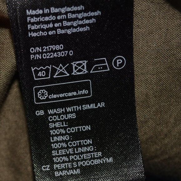 H&M Utility Jacket – Size 8 - Picture 7 of 7